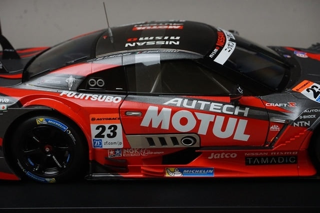 1:18 EBBRO KWAM120003 Dealer Special Order Nissan Motul Autech GT-R Super GT500 2014 #23 Special Pack