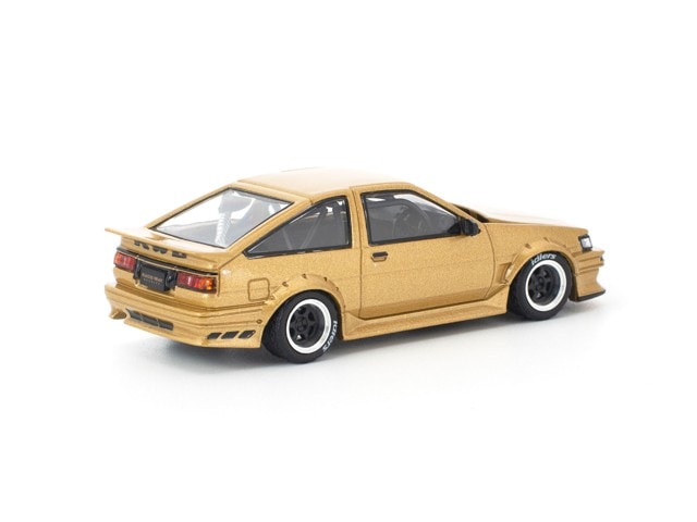 [ Pre-order ] PR640411 POP RACE 1:64 RWB AE86 GOLD
