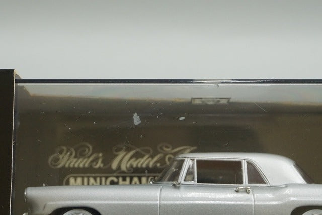 1:43 MINICHAMPS 400082301 Lincoln Continental MKII 1956 Silver model car