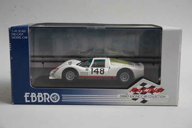 1:43 EBBRO 43637 Porsche 906 Targa Florio 1966 #148 White