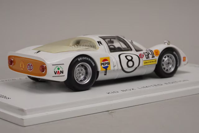 1:43 Spark SKB43028 Kidbox Custom Porsche Carrera 6 (906-147) Japanese GP 1967 #8 Toru Ikuzawa