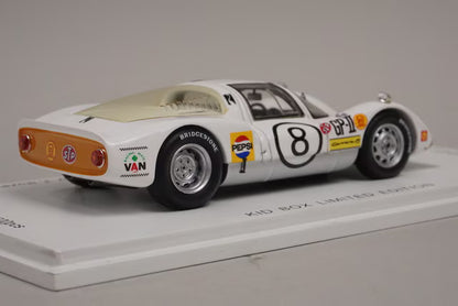1:43 Spark SKB43028 Kidbox Custom Porsche Carrera 6 (906-147) Japanese GP 1967 #8 Toru Ikuzawa