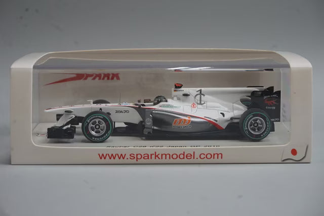 1:43 Spark SJ002 Sauber C29 Japanese GP 2010 #22 N. Heidfeld