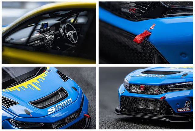 KSR18067Y KYOSHO 1:18 Honda Civic (FL5) Spoon #95 ~ Samurai Series