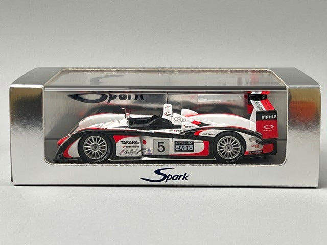 1:43 Spark S0674 Audi R8 Team GOH Le Mans Winner 2004 #5
