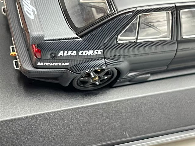 1:43 HPI 8046 Miyazawa Model Custom Alfa Romeo 155V6 TI Black