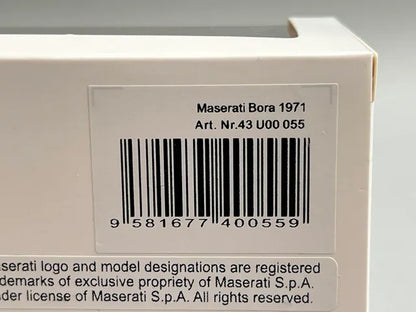 1:43 Schuco 43U00055 Maserati Bora 1971