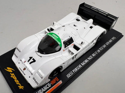 1:43 Spark Porsche 962C Le Mans 24H test day 1993 #17 White (Custom Order)