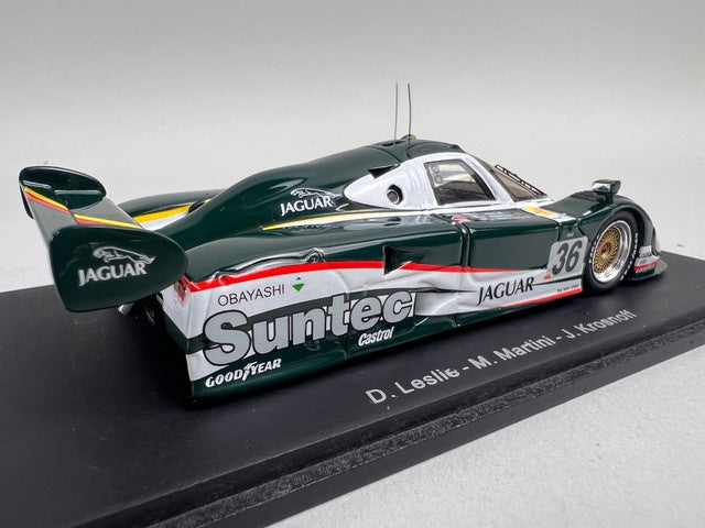 1:43 Spark S0754 Jaguar XJR12 Le Mans 24H 1991 #36 D. Leslie / M. Martini / J. Krosnoff