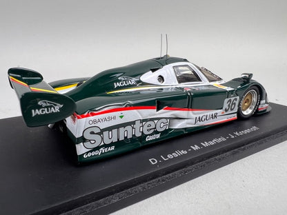 1:43 Spark S0754 Jaguar XJR12 Le Mans 24H 1991 #36 D. Leslie / M. Martini / J. Krosnoff