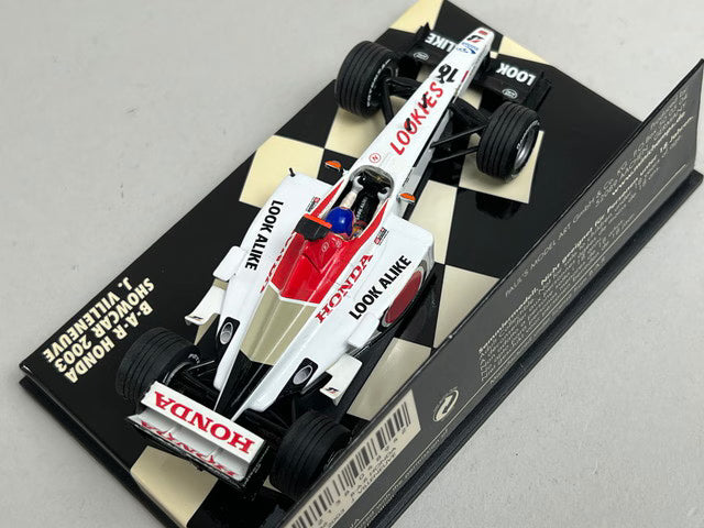 1:43 MINICHAMPS 400030086 BAR Honda Show Car 2003 #16 J. Villeneuve