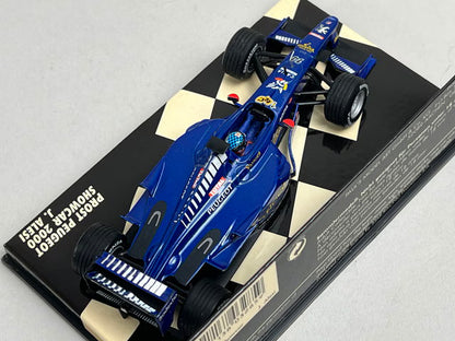 1:43 MINICHAMPS 430000084 Prost Peugeot AP03 Show Car 2000 #14 J. Alesi