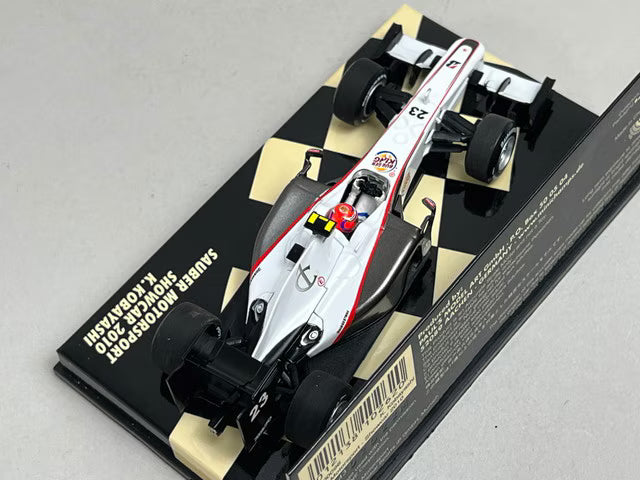 1:43 MINICHAMPS 400100096 Sauber Motorsport Show Car 2010 F1 #23 Kamui Kobayashi