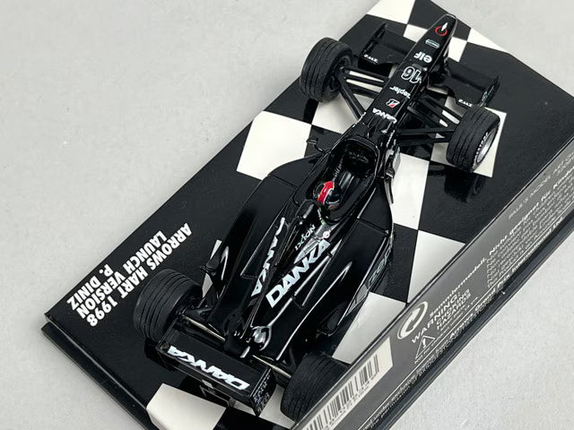 1:43 MINICHAMPS 430980086 Arrows Hart A19 F1 Launch Version 1998 #16 P.P. Diniz