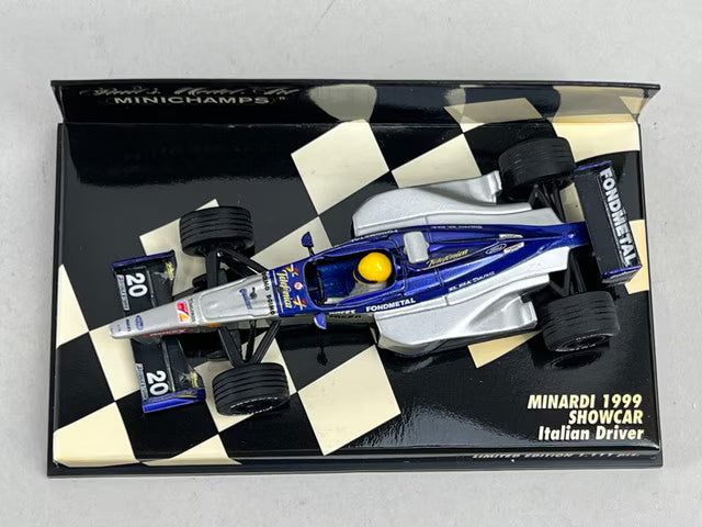 1:43 MINICHAMPS 430990071 Minardi 1999 Show Car (Italian Driver) #20