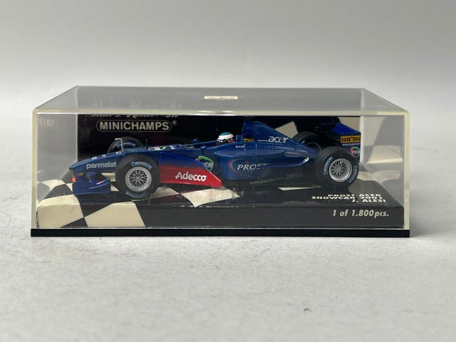 1:43 MINICHAMPS 430010072 Prost Acer Show Car 2001 J. Alesi #22