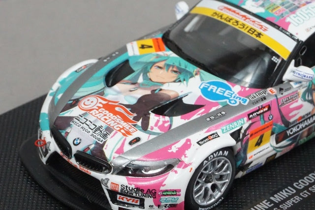 1:43 Good Smile Racing 842061 EBBRO Hatsune Miku BMW Z4 Super GT300 Series Winner ver. 2011 #4