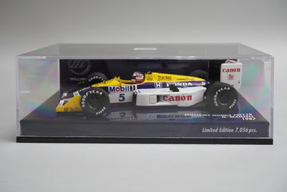 1:43 MINICHAMPS 400870005 Williams Honda FW11B N.Mansell 1987 #5