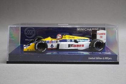 1:43 MINICHAMPS 400870006 Williams Honda FW11B N.Piquet 1987 #6