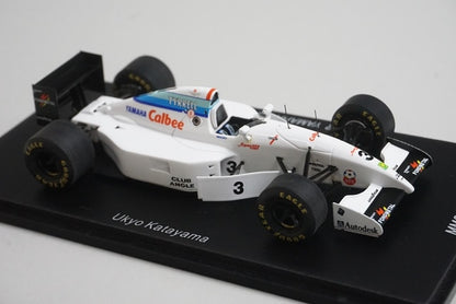 1:43 SPARK MMS002 Tyrrell 022 Yamaha Germany GP Ukyo Katayama 1994 #3 MIYAZAWA MOKEI
