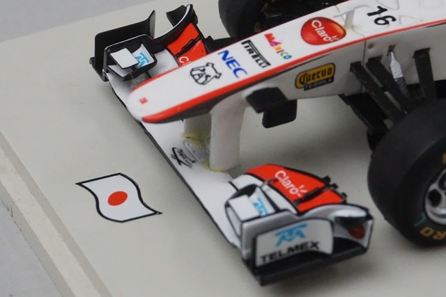 1:43 SPARK SJ005 Sauber C30 Ferrari Monaco GP 2011 #16 model car