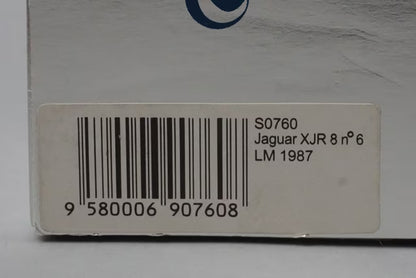 1:43 Spark S0760 Jaguar XJR8 Le Mans 1987 #6 Silk Cut Specification