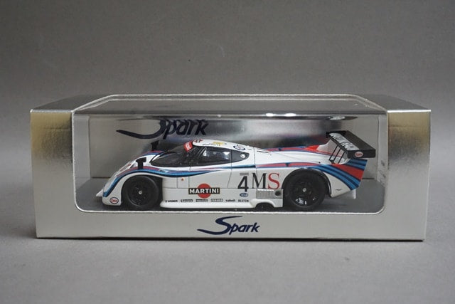 1:43 SPARK S0650 Lancia LC2 LM Le Mans 1983 MARTINI #4 model car