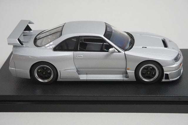 1:43 HPI 8166 Nissan Nismo GT-R Le Mans Silver, Custom Order for Miniature Car Fans model car