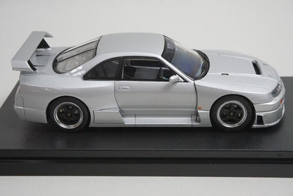 1:43 HPI 8166 Nissan Nismo GT-R Le Mans Silver, Custom Order for Miniature Car Fans model car