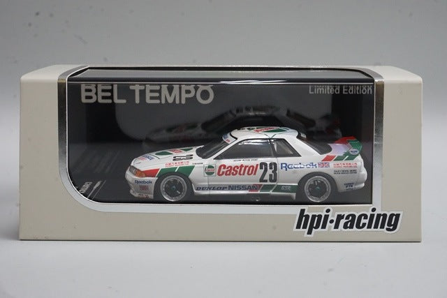 1:43 HPI 8082 Castrol Skyline GT-R Macau GP 1990 #23 BEL TEMPO model car