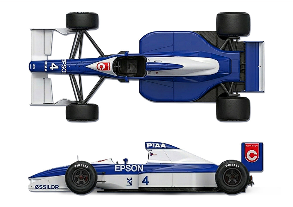 [ Pre-order ] K865 Model Factory Hiro MFH 1:12 Tyrrell 019 1990 Rd.4 Monaco GP #3 S.Nakajima / #4 J.Alesi 1990 Rd.15 Japanese GP #3 S.Nakajima / #4 J.Alesi Fulldetail Kit