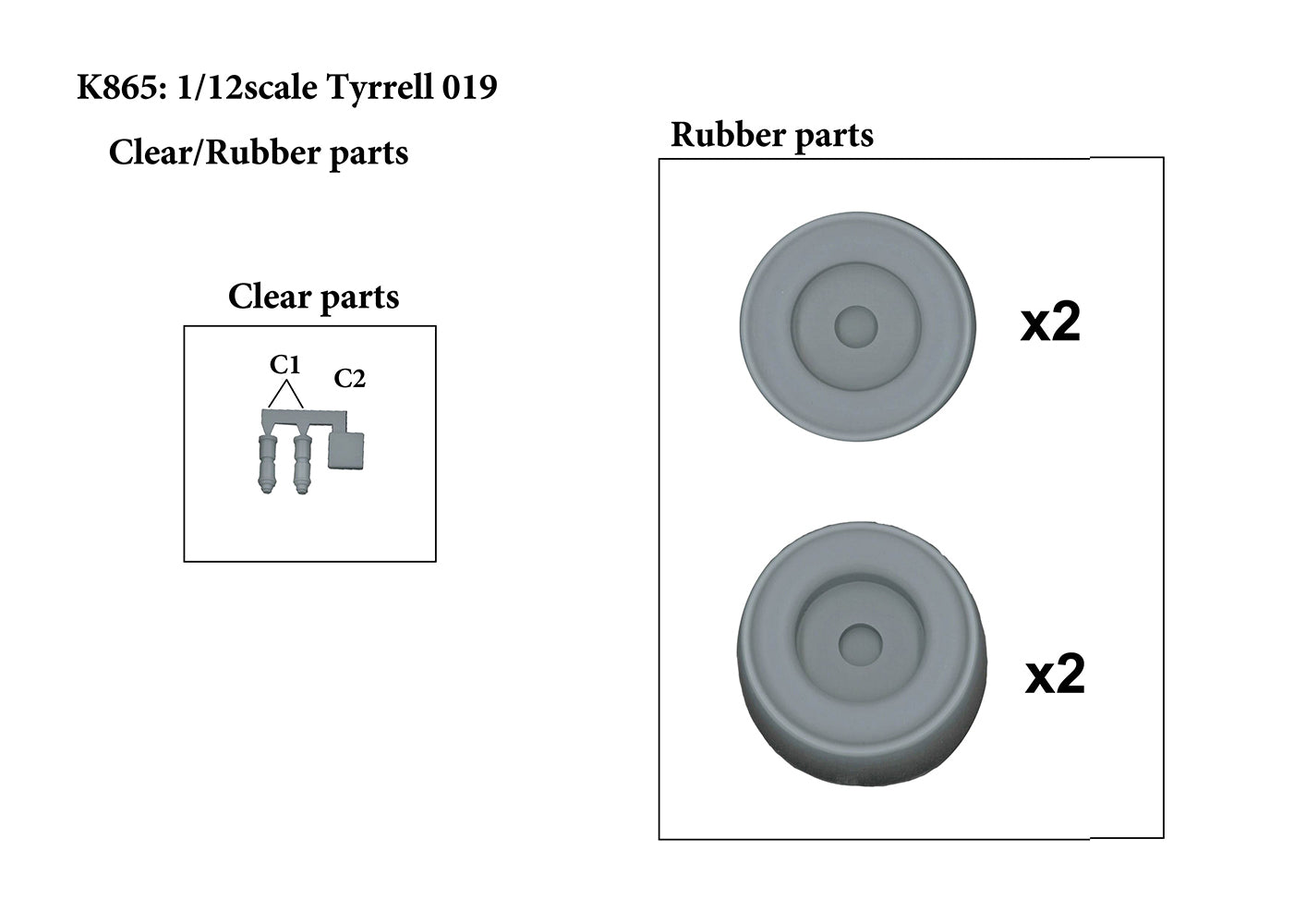[ Pre-order ] K865 Model Factory Hiro MFH 1:12 Tyrrell 019 1990 Rd.4 Monaco GP #3 S.Nakajima / #4 J.Alesi 1990 Rd.15 Japanese GP #3 S.Nakajima / #4 J.Alesi Fulldetail Kit