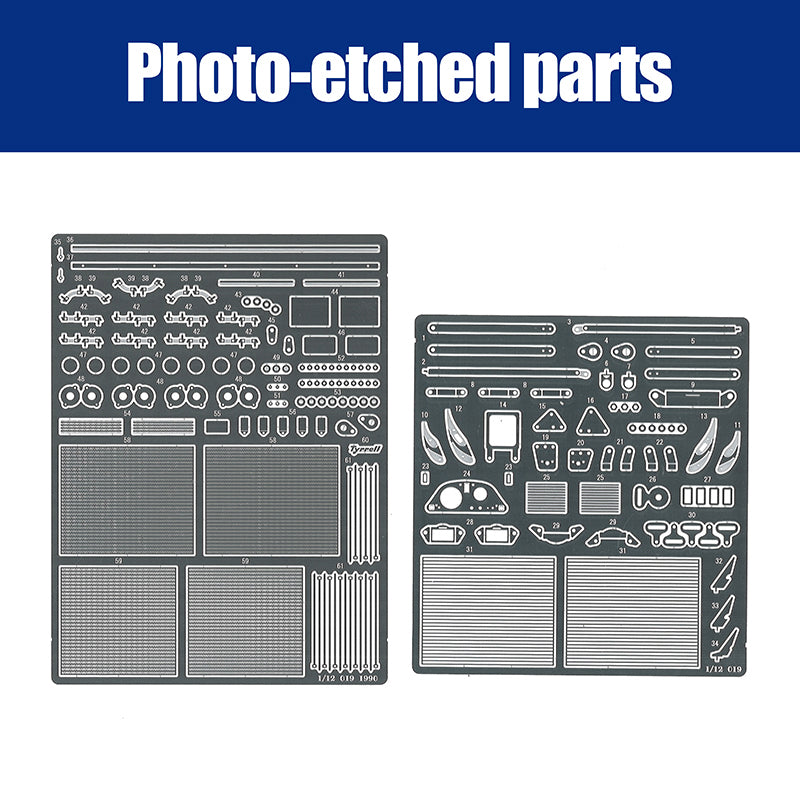 [ Pre-order ] K865 Model Factory Hiro MFH 1:12 Tyrrell 019 1990 Rd.4 Monaco GP #3 S.Nakajima / #4 J.Alesi 1990 Rd.15 Japanese GP #3 S.Nakajima / #4 J.Alesi Fulldetail Kit