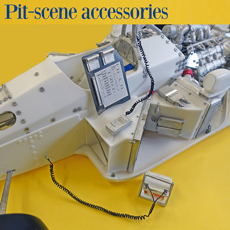 [ Back-order ] Model Factory HIRO K838 1:12 LOTUS TYPE 100T 1988 Rd.1 Brazilian GP #1 N.Piquet / #2 S.Nakajima Fulldetail Kit