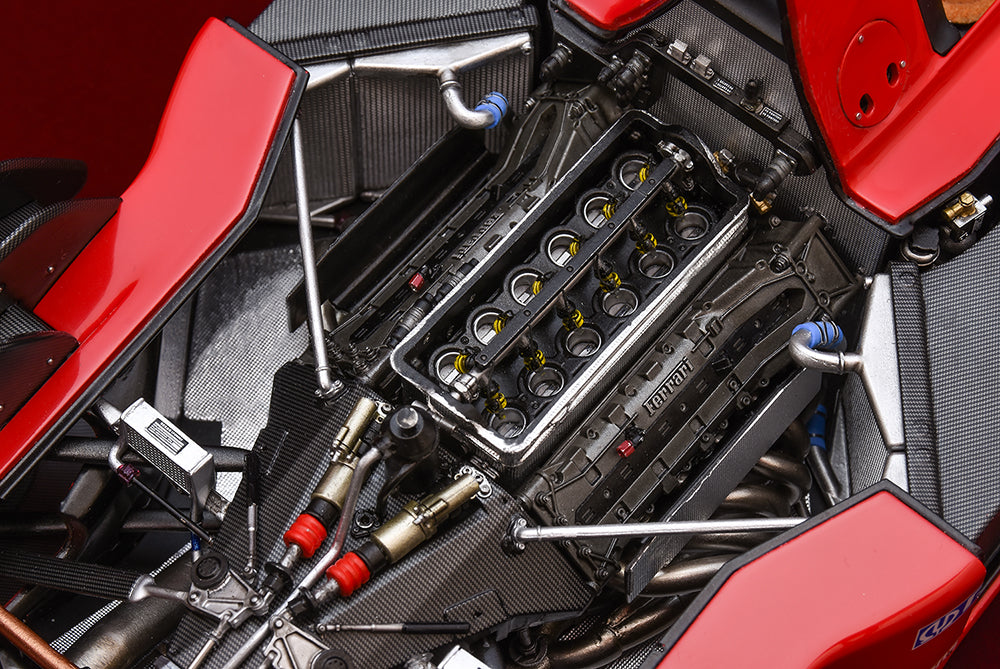 [ Pre-order ] K852 Model Factory Hiro 1:12 Fulldetail Kit 412T2 1995 Rd.6 Canadian GP Winner #27 Jean Alesi / #28 Gerhard Berger