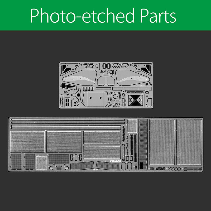 [ Pre-order ] K628 Model Factory Hiro 1:12 MAZDA 787B 1991 LM Winner #55 V.Weidler / J.Herbert / B.Gachot Fulldetail Kit