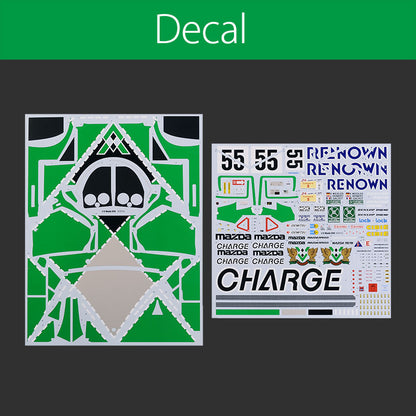 [ Pre-order ] K628 Model Factory Hiro 1:12 MAZDA 787B 1991 LM Winner #55 V.Weidler / J.Herbert / B.Gachot Fulldetail Kit