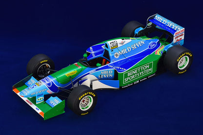 K860 Model Factory Hiro 1:12 B194 1994 Rd.14 European GP winner #5 M.Schumacher #6 J.Verstappen / Rd.16 Australian GP #5 M.Schumacher #6 J.Herbert