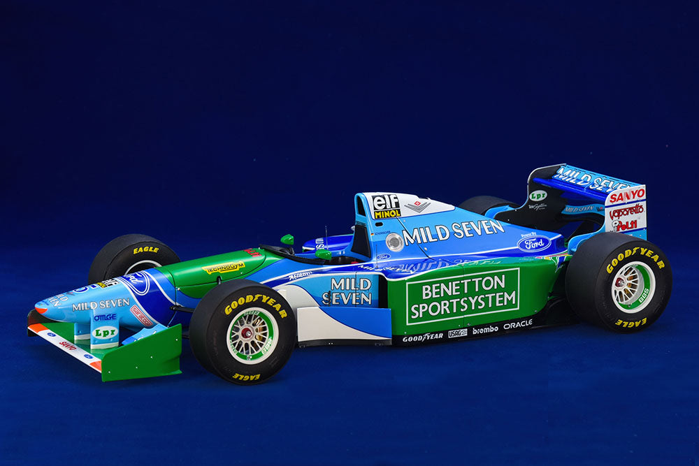 K860 Model Factory Hiro 1:12 B194 1994 Rd.14 European GP winner #5 M.Schumacher #6 J.Verstappen / Rd.16 Australian GP #5 M.Schumacher #6 J.Herbert