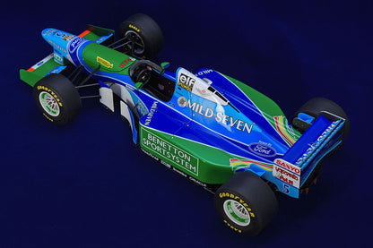 K860 Model Factory Hiro 1:12 B194 1994 Rd.14 European GP winner #5 M.Schumacher #6 J.Verstappen / Rd.16 Australian GP #5 M.Schumacher #6 J.Herbert