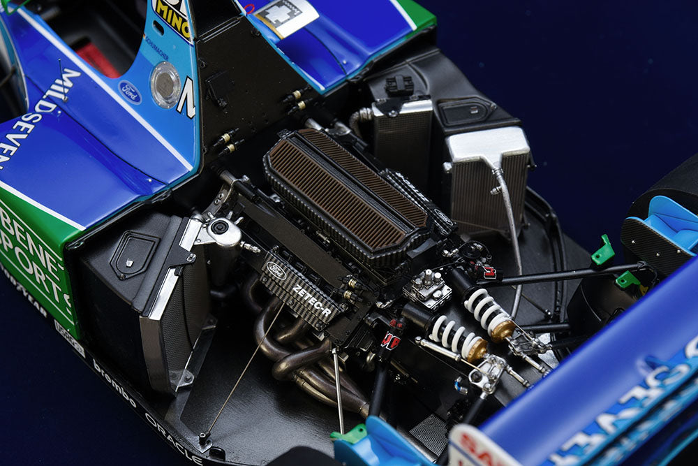 K860 Model Factory Hiro 1:12 B194 1994 Rd.14 European GP winner #5 M.Schumacher #6 J.Verstappen / Rd.16 Australian GP #5 M.Schumacher #6 J.Herbert