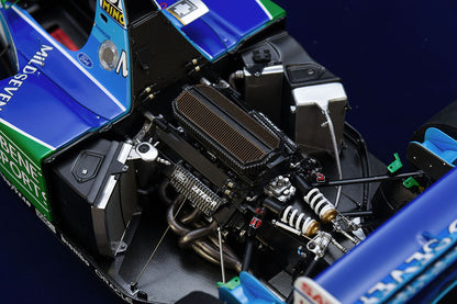 K860 Model Factory Hiro 1:12 B194 1994 Rd.14 European GP winner #5 M.Schumacher #6 J.Verstappen / Rd.16 Australian GP #5 M.Schumacher #6 J.Herbert