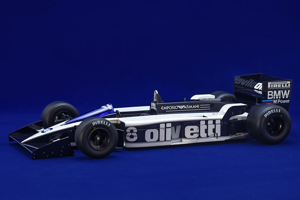 K855 Model Factory Hiro 1:12 BT55 1986 Rd.4 Monaco GP #7 Riccardo Patrese / #8 Elio de Angelis Fulldetail Kit