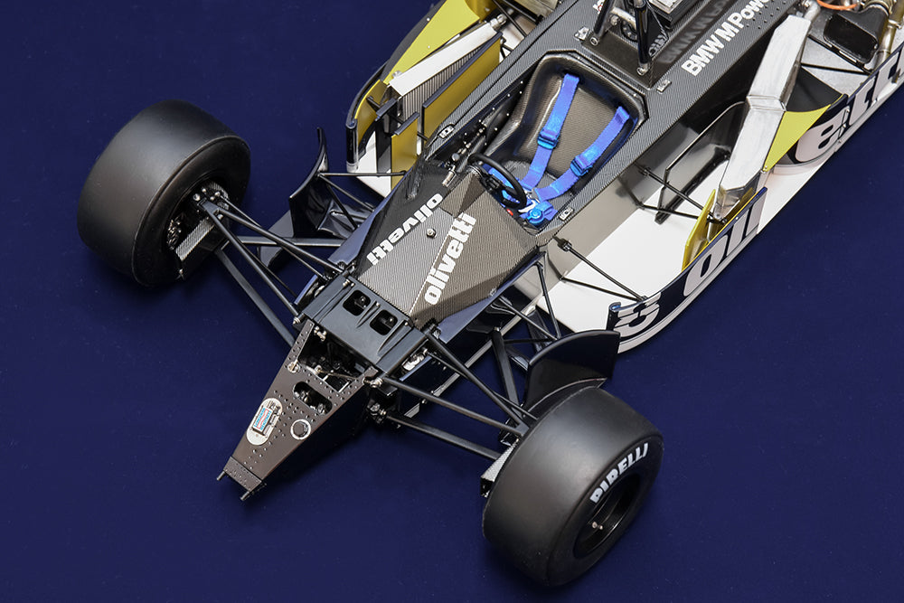 K855 Model Factory Hiro 1:12 BT55 1986 Rd.4 Monaco GP #7 Riccardo Patrese / #8 Elio de Angelis Fulldetail Kit