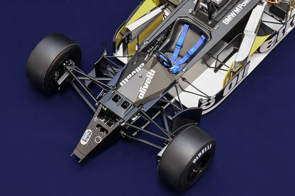 K855 Model Factory Hiro 1:12 BT55 1986 Rd.4 Monaco GP #7 Riccardo Patrese / #8 Elio de Angelis Fulldetail Kit