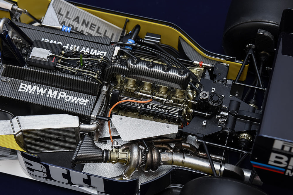 K855 Model Factory Hiro 1:12 BT55 1986 Rd.4 Monaco GP #7 Riccardo Patrese / #8 Elio de Angelis Fulldetail Kit