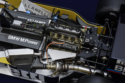 K855 Model Factory Hiro 1:12 BT55 1986 Rd.4 Monaco GP #7 Riccardo Patrese / #8 Elio de Angelis Fulldetail Kit