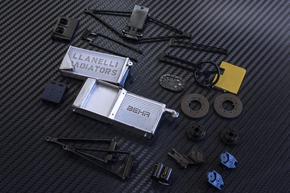 K855 Model Factory Hiro 1:12 BT55 1986 Rd.4 Monaco GP #7 Riccardo Patrese / #8 Elio de Angelis Fulldetail Kit