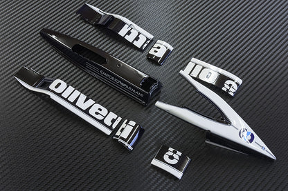 K855 Model Factory Hiro 1:12 BT55 1986 Rd.4 Monaco GP #7 Riccardo Patrese / #8 Elio de Angelis Fulldetail Kit