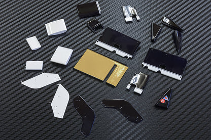 K855 Model Factory Hiro 1:12 BT55 1986 Rd.4 Monaco GP #7 Riccardo Patrese / #8 Elio de Angelis Fulldetail Kit